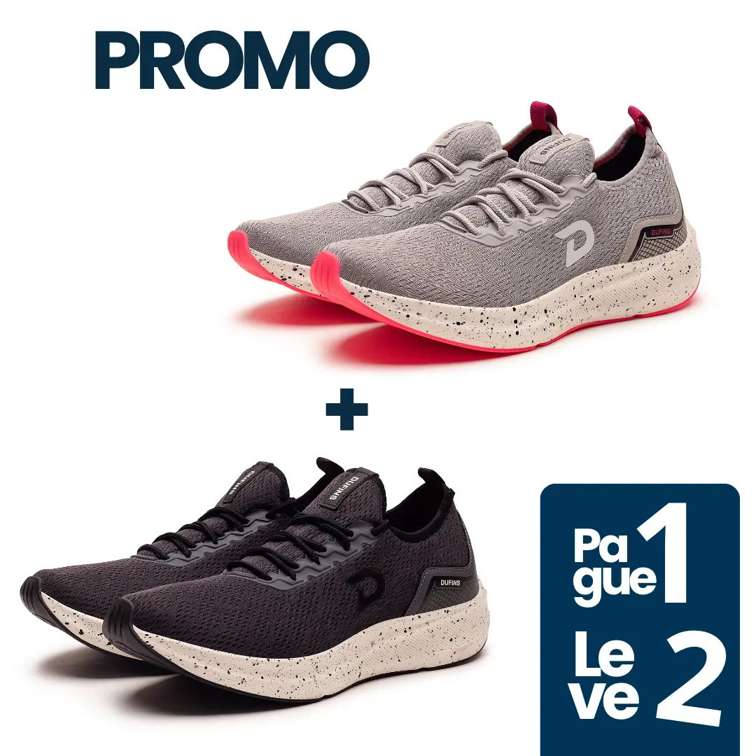 Pague 1 e leve 2 - Tênis Dufit Run